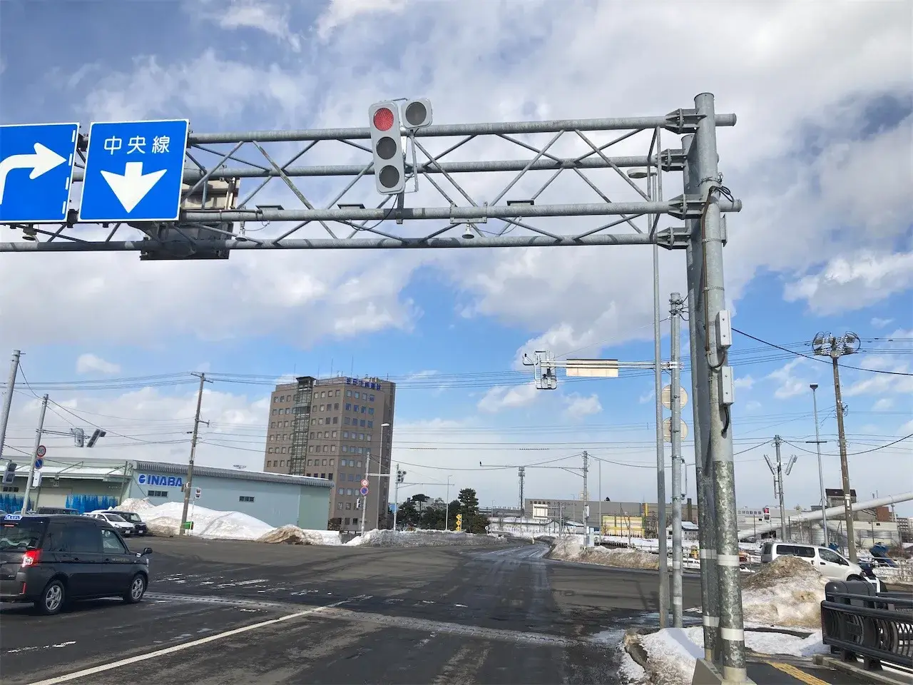札幌市中央区南６条西11丁目外交通信号機改良工事