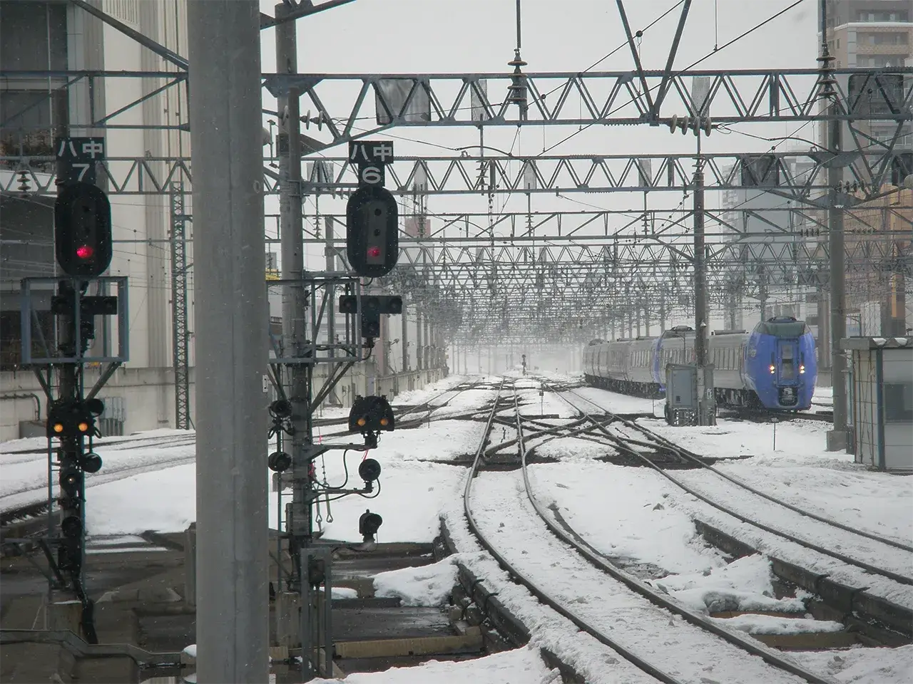 鉄道電気設備の実績：鉄道信号工事②